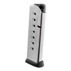 Springfield Armory 45ACP 8rd 1911 Magazine-Stainless Steel